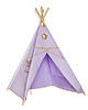 namioty i tipi dla dzieci Namiot Tipi - Gold Lilac 3
