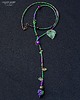 chokery Boho cudny naszyjnik z drobnych koralików z winogronem PREZENT handmade 3
