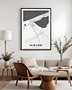 plakaty Plakat Mielno mapa 4