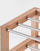 regały Drewniany Regał na buty bench4home Przedpokój 7