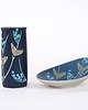 wazony Zestaw ceramiczny, duński design, lata 70, Backhausen & Brandborg, S 2