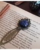 zakładki do książek Zakładka z lapis lazuli, miedź 1