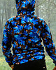 bluzy męskie Męska Bluza Expres Zamek DR.CROW Blue Leaves 1