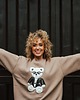 bluza bez kaptura damska Bluza oversize Jackson Teddy dla mamy i taty 3