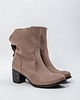 botki damskie SKÓRZANE BOTKI ZAPATO 497 CAPPUCCINO 1