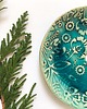 mydelniczki Folkowa okrągła mydelniczka ceramiczna 1