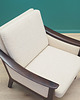 fotele Fotel beżowy, lata 70, duński design, produkcja: Dania 4