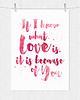 plakaty Plakat If I know what love is... 1