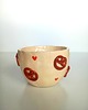 kubki Ceramiczny ręcznie robiony kubek w precelki 1