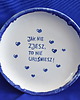 patery i talerze Talerz ceramiczny deserowy "Jak nie zjesz to nie urośniesz" 1