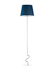 lampy podłogowe Dekoracyjna lampa stojąca do salonu SURAT VELUR z abażurem 6