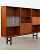 regały i półki Biblioteczka tekowa, duński design, lata 70, produkcja: Dania 9