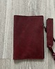 notatniki i albumy Okładka skórzana na zeszyt A5 bordowa. 1
