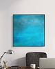 obrazy Cały ten błękit / obraz na płótnie Magda Kubiak 50x50 6