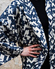 płaszcze damskie Kimono Pixel Grid 5