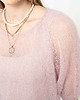 swetry damskie  Sweter jedwab puder 3