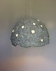 lampy wiszące Lampa z masy papierowej ze szklanymi sześcianami 9