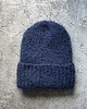 czapki damskie Jesienna czapka Dimma z alpaki i merynosa niebieska 2