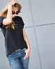 t-shirt damskie top dwustronny cupro 5