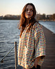 marynarki damskie Libi - Kimono w kolorową kratkę 4