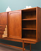 komody Highboard tekowy, duński design, lata 60, produkcja: Dania 3