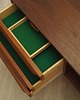 komody Sideboard tekowy z wysuwanymi blatami, Dania, lata 70. 6