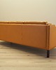 sofy i szezlongi Sofa skórzana pomarańczowa, duński design, lata 70, produkcja: Dania 5