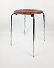 stołki Stołek Dot marki Fritz Hansen, zaprojektowany przez Arne Jacobsena. 6