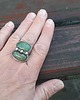 pierścionki - różne Chryzopraz - pierścionek regulowany 1