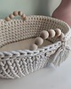 kosze do przechowywania Kosz Mojżesza boho dla lalek organizer na pieluszki  pojemnik na zabawki 20X30 2