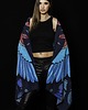 szale damskie SKULL & WINGS Chusta z nadrukiem 2