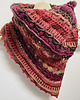szale damskie Ciepła zapinana apaszka kolorowa chustka z wełną merino 3