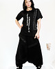 t-shirty męskie Czarny t-shirt z kapturem Express yourself 4
