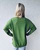 bluza z kapturem damska Bluza damska, oversize "Zielony" 3