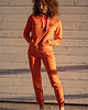 bluza z kapturem damska Sunrise Chillz Bluza Premium Pomarańczowa 1