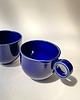 kubki i filiżanki Filiżanka, 220 ml  vintage retro [kobaltowa] 1