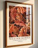 grafiki i ilustracje PLAKAT  dekoracyjny William Morris jesienne liście 4