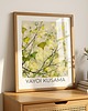 grafiki i ilustracje PLAKAT dekoracyjny zielony miłorząb natura Kusama 1