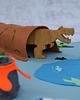 zabawki - inne Filcowa mata do zabawy z dinozaurami 7