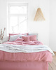 koce i narzuty Lniana Narzuta Gray Stripes 6