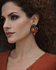 kolczyki soutache Autumn Garden - etniczne kolczyki soutache 5