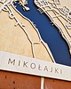 Ozdoby na ścianę Mikołajki (Dark) 1
