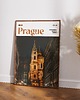 plakaty Minimalistyczny plakat Praga Czechy 2