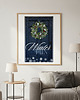 plakaty Plakat Christmas wreath 1