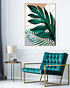 plakaty Plakat Roślinnie boho liście 1