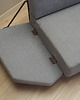 sofy i szezlongi Sofa szara, duński design, lata 60, produkcja: Dania 9