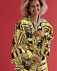 sukienki mini damskie Kimono żółto-czarne Sunny Warrior 4