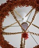 lampy wiszące Boho Lampa Abażur z Chwostami-Katja Brudny róż 5