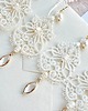 Biżuteria ślubna Kolczyki ślubne z perłami  Lace Me Pure 6