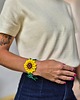 bransoletki - inne Bransoletka z koralików ręcznie plecona Girasol 1
